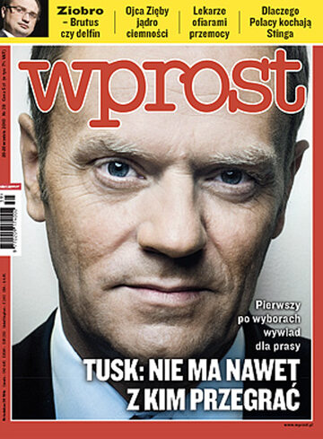 Okładka tygodnika WPROST: 39/2010