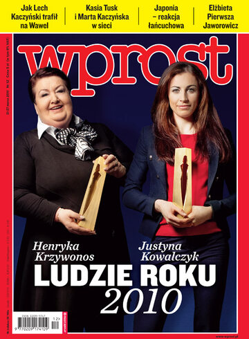 Okładka tygodnika WPROST: 12/2011