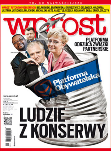 Okładka tygodnika WPROST: 5/2013