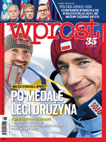 Okładka tygodnika Wprost nr 6/2018 (1822)